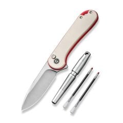 Civivi Button Lock Elementum II Stellar Quill Pen Combo Pack Çakı