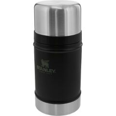 Stanley Klasik Vakumlu Çelik Yemek Termosu 0.70 Lt Siyah