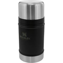 Stanley Klasik Vakumlu Çelik Yemek Termosu 0.70 Lt Siyah