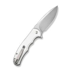 Civivi Button Lock Praxis Aluminum Silver Çakı