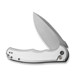 Civivi Button Lock Praxis Aluminum Silver Çakı