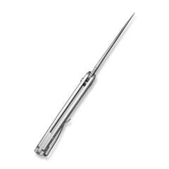 Civivi Button Lock Praxis Aluminum Silver Çakı
