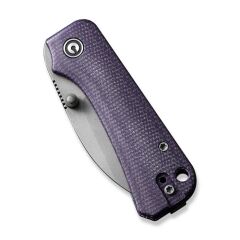 Civivi Baby Banter Wharncliffe Micarta Purple Çakı