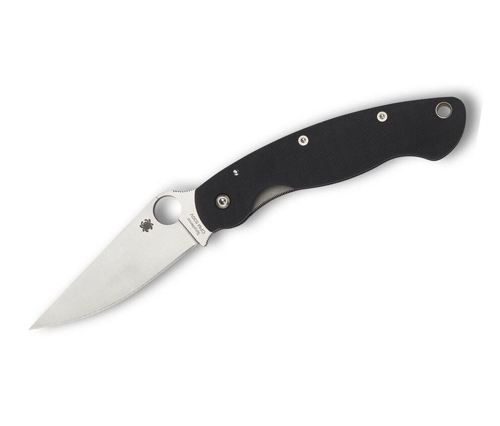 Spyderco Military Model Black G-10 PlainEdge Çakı