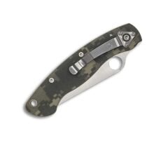 Spyderco Military Model Camo G-10 PlainEdge Çakı