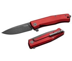 Lionsteel MT01A RB Myto M390 Blade Aluminium Red / Old Black Çakı