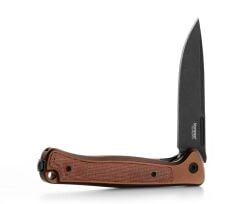 Lionsteel Skinny SK01A EB Earth Aluminium Natural Canvas  Blackwashed Çakı
