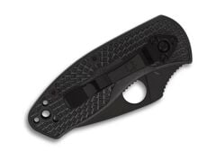 Spyderco Ambitious Lightweight Black Blade PlainEdge Çakı