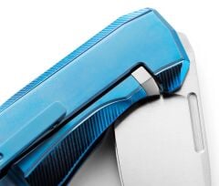 Lionsteel N.ONE N1 BL Frame Lock MagnaCut Blue Titanium Çakı