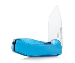 Lionsteel N.ONE N1 BL Frame Lock MagnaCut Blue Titanium Çakı