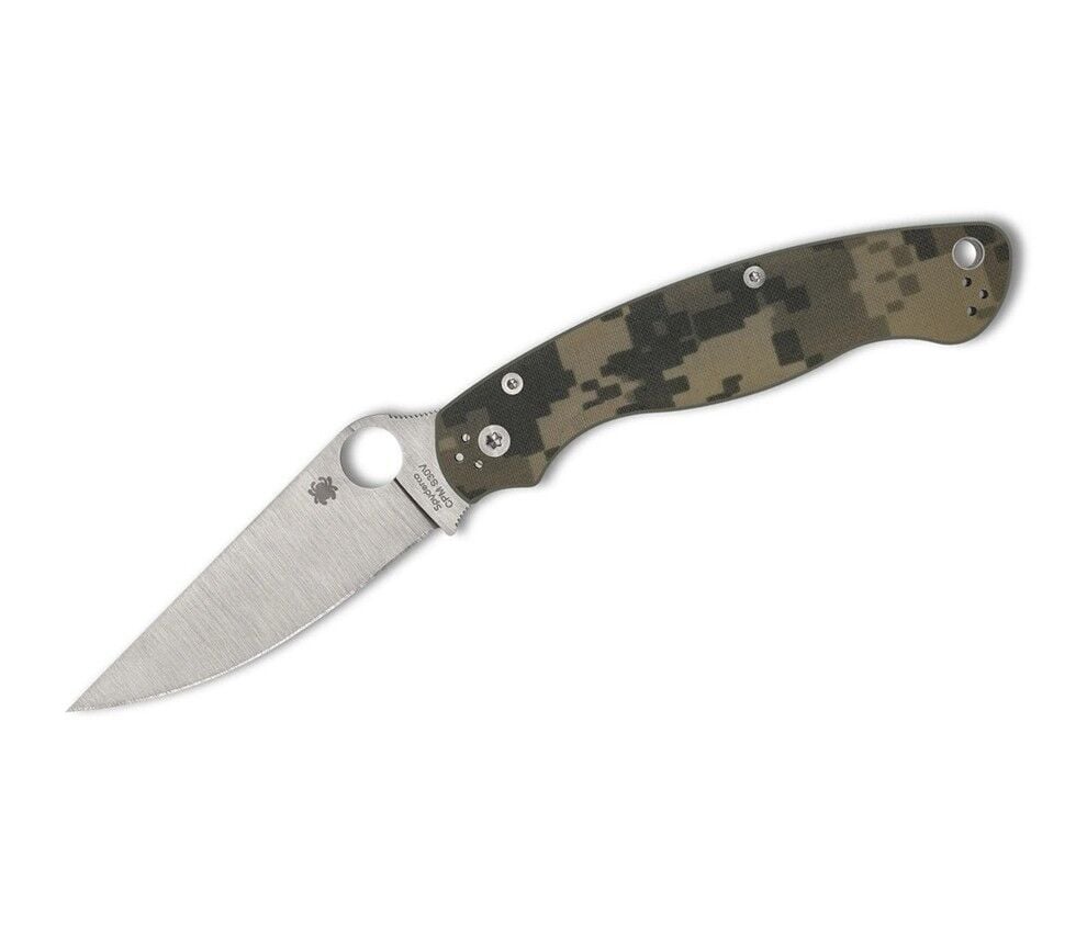 Spyderco Military 2 Camo G-10 PlainEdge Çakı