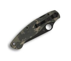 Spyderco Military 2 Camo G-10 Black Blade PlainEdge Çakı