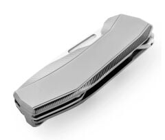 Lionsteel N.ONE N1 GY Frame Lock MagnaCut Gray Titanium Çakı