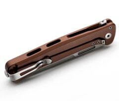 Lionsteel Skinny SK01A ES Stone Washed Blade MagnaCut Earth Aluminium-Micarta Çakı