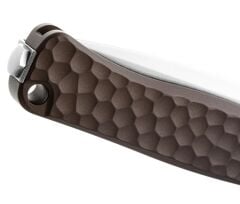 Lionsteel Emmet EM01A ES Stone Washed Blade MagnaCut Aluminium Hammertone Çakı