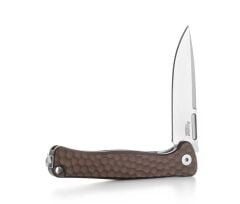 Lionsteel Emmet EM01A ES Stone Washed Blade MagnaCut Aluminium Hammertone Çakı
