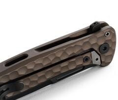 Lionsteel Emmet EM01A EB Old Black Blade MagnaCut Earth Aluminium Hammertone Çakı