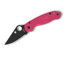 Spyderco Para 3 Pink Lightweight Black Blade PlainEdge Çakı