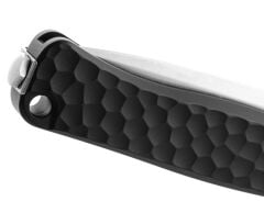 Lionsteel Emmet EM01A BS Stonewashed MagnaCut Black Aluminium Hammertone Çakı