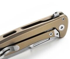 Lionsteel Emmet EM01 BR Stonewashed MagnaCut Bronze Titanium Gold Carbon Fiber Çakı