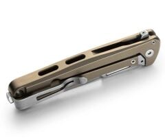 Lionsteel Emmet EM01 BR Stonewashed MagnaCut Bronze Titanium Gold Carbon Fiber Çakı