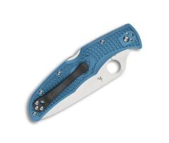 Spyderco Endura 4 Blue Lightweight Flat Ground PlainEdge Çakı