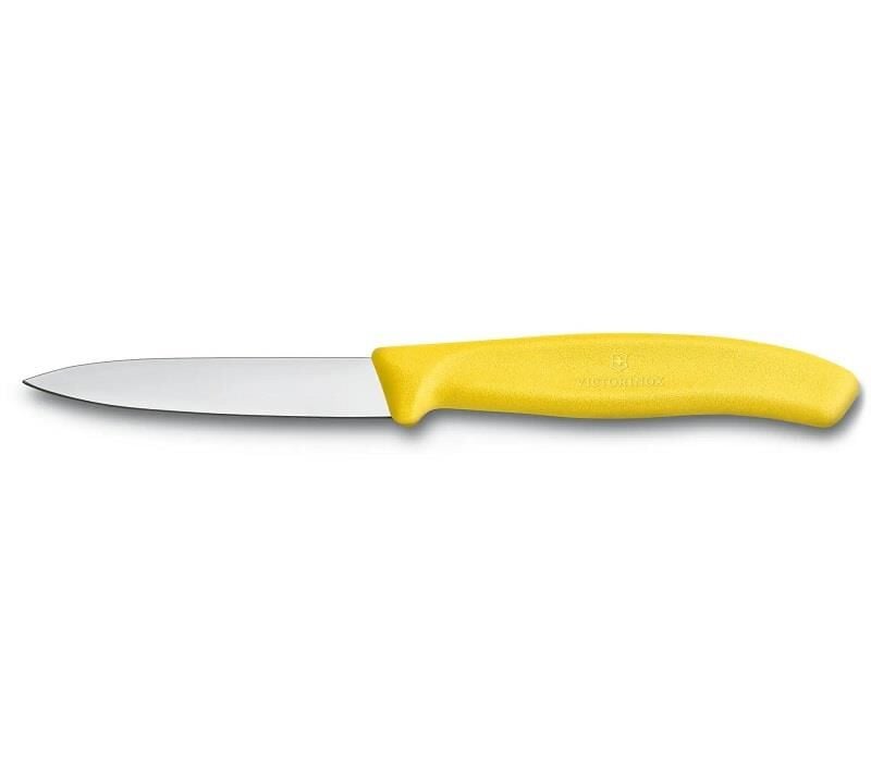 Victorinox Swiss Classic 8cm Soyma Bıçağı Sarı