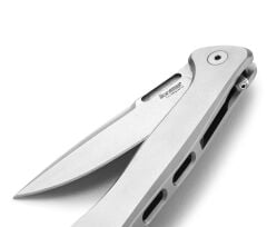 Lionsteel Emmet EM01 FL Stonewashed MagnaCut Grey Titanium Çakı