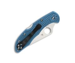 Spyderco Delica 4 Blue Lightweight Flat Ground PlainEdge Çakı