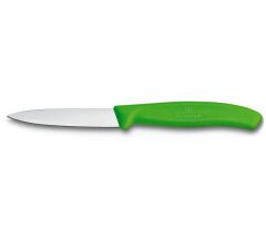 Victorinox Swiss Classic 8cm Soyma Bıçağı Yeşil