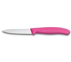Victorinox SwissClassic 8cm Soyma Bıçağı Pembe