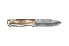 Bora 511 DMS Survivor Damascus Geyik Boynuzu Saplı Bıçak