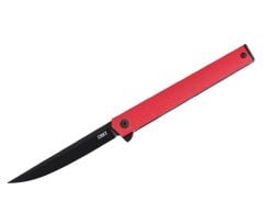 CRKT CEO Flipper Red Black Blade Çakı