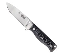 Cudeman 120-M MT-5 Black Micarta Saplı Deri Kılıflı Bıçak