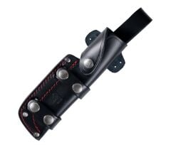 Cudeman 206-M Bushcrafter Black Micarta Saplı Deri Kılıflı Bıçak