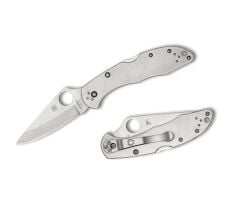 Spyderco Delica 4 Stainless PlainEdge Çakı