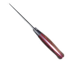 Cudeman 254-G Akeley Walnut Ceviz Ağacı Saplı Deri Kılıflı Bıçak