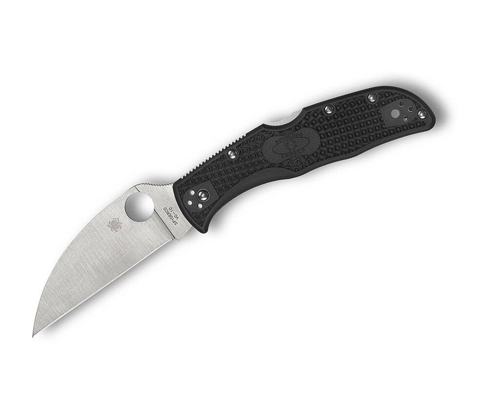 Spyderco Endela Black Lightweight WHARNCLIFFE PlainEdge Çakı