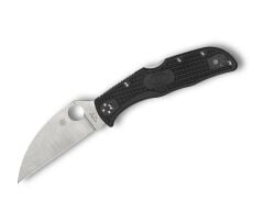 Spyderco Endela Black Lightweight WHARNCLIFFE PlainEdge Çakı