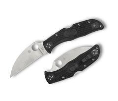 Spyderco Endela Black Lightweight WHARNCLIFFE PlainEdge Çakı