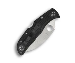 Spyderco Endela Black Lightweight WHARNCLIFFE PlainEdge Çakı