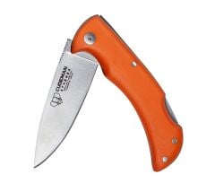 Cudeman 345-JF Athenea Orange G10 Saplı Deri Kılıflı Çakı
