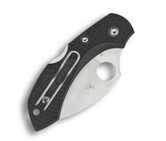 Spyderco Dragonfly 2 Black Lightweight Wharncliffe PlainEdge Çakı