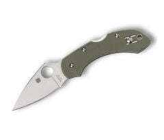 Spyderco Dragonfly Foliage Green G-10 PlainEdge Çakı