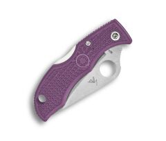 Spyderco Ladybug 3 Purple PlainEdge Çakı
