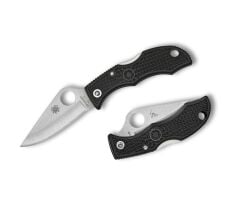 Spyderco Ladybug 3 Black PlainEdge Çakı