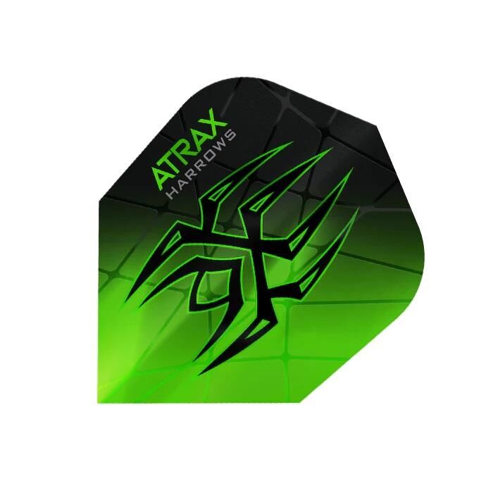 Harrows Atrax Dart Flights Yeşil