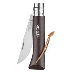 Opinel Inox No 8 Çakı - Koyu Kahverengi