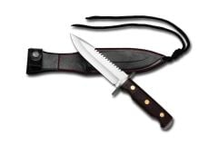 Bora 426 W Jackal Testereli Wenge Saplı Bıçak