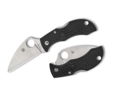 Spyderco Manbug Black Lightweight Wharncliffe PlainEdge Çakı
